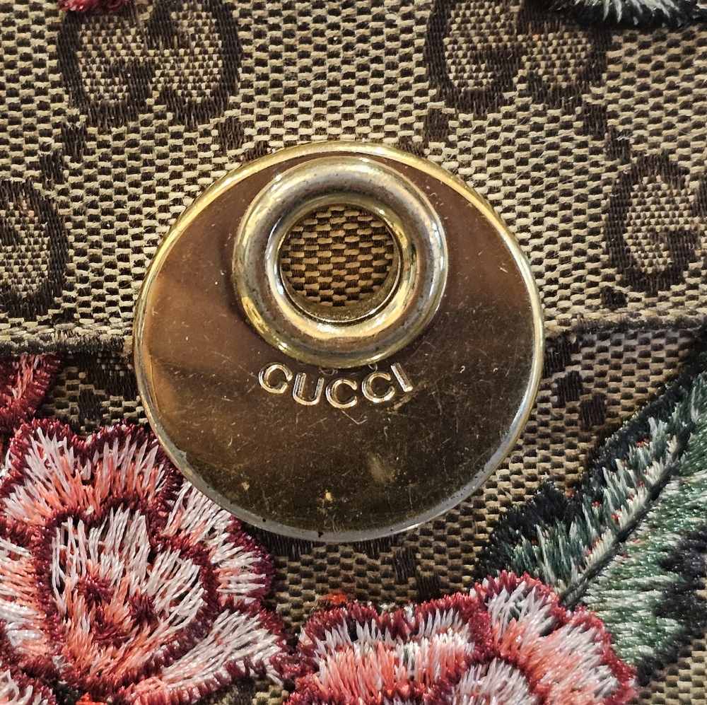 Gucci Gg Monogram Eclipse Continental Wallet W/Cr… - image 3